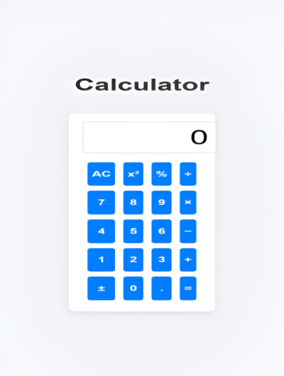 CodeCalc Project Screenshot